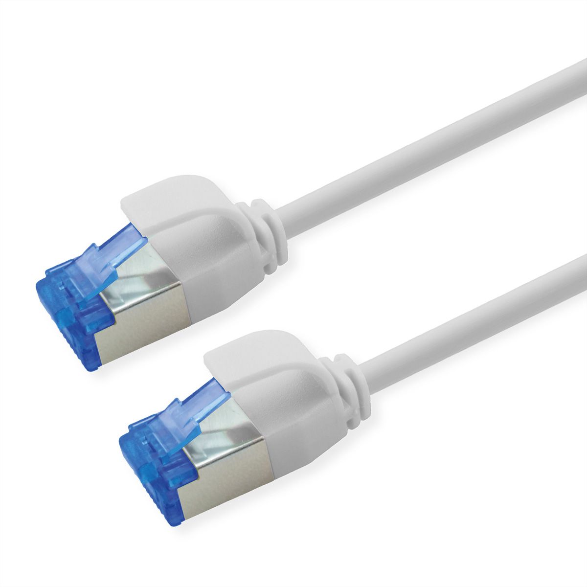 ROLINE Cordon Cat.6A (Classe EA) S/FTP (PiMF), LSOH, PoE , gris, 0,3 m