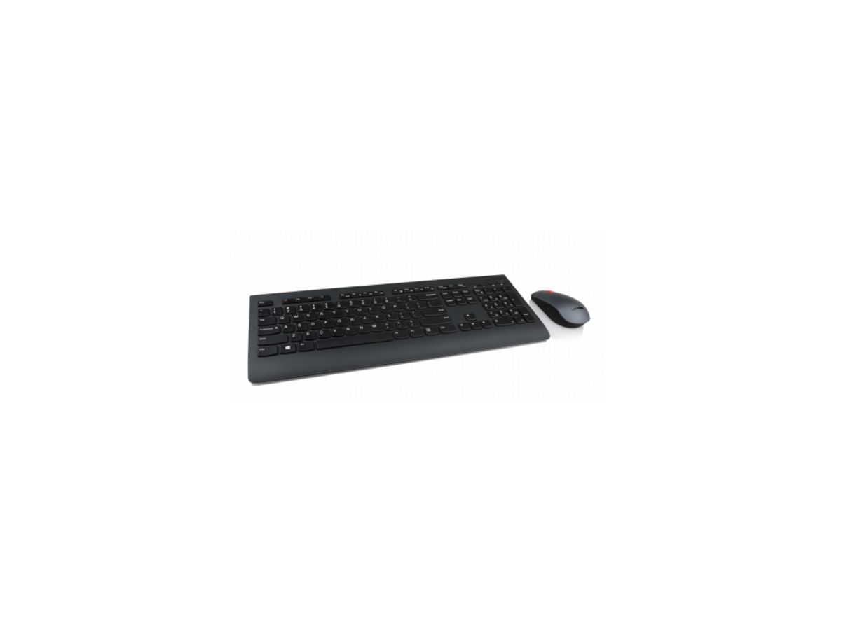 Lenovo 4X30H56806 clavier RF sans fil AZERTY Français Noir