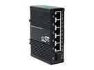 EXSYS EX-62030MPoE-SFP Mini Switch Gigabit SFP PoE+ industriel 5+1 ports, géré par le Web