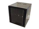 VALUE Armoire murale 12 UH (HxLxP) 640x570x600 mm, noir