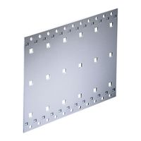 Panneau latéral SCHROFF EuropacPRO, Type F, Flexible, 3 U, 295 mm