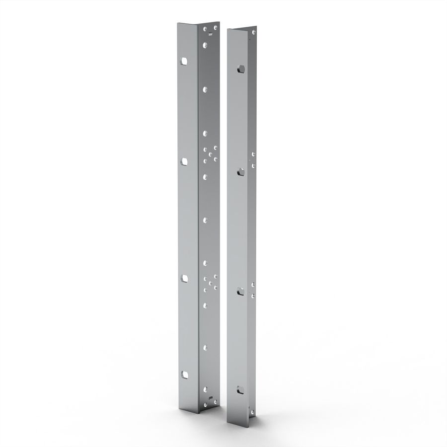 SCHROFF EuropacPRO 19" Support pour joint en acier inoxydable, Type F, 9 U