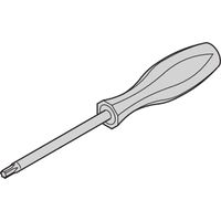 Tournevis SCHROFF, Torx, T 10 Torx, pour vis M3 mm