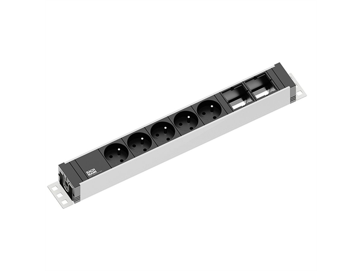 BACHMANN UNIVERSAL 5xUTE 2xCM courant 3,0m CEE7/7