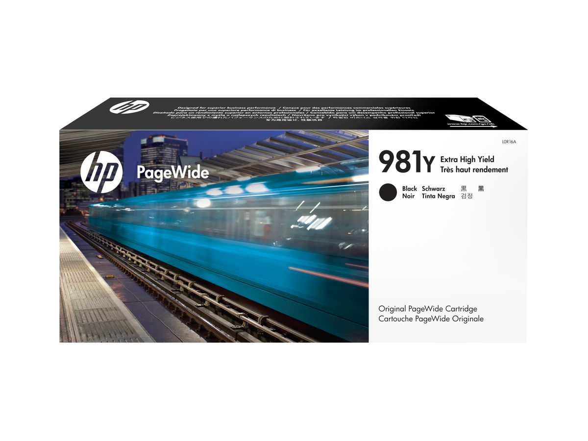 HP 981Y cartouche PageWide Noir extra grande capacité authentique