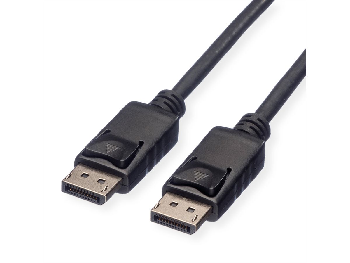 ROLINE Câble DisplayPort DP M - DP M, LSOH, noir, 7,5 m