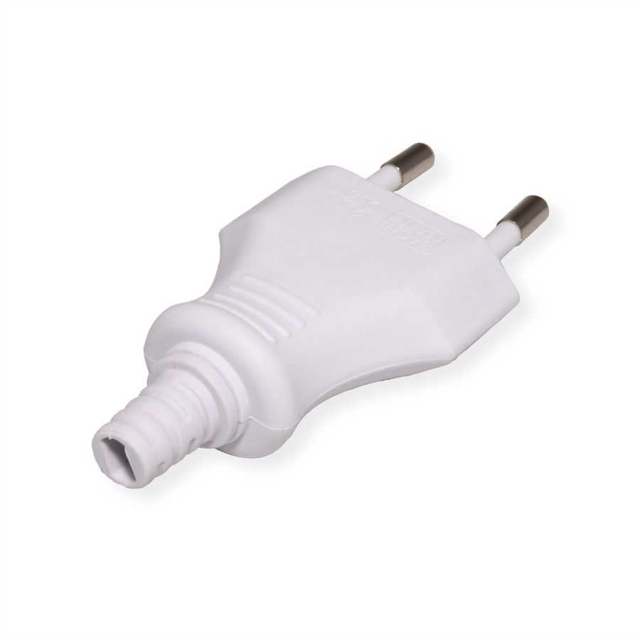 BACHMANN Connecteur plat Euro 2,5A/250VAC, blanc