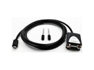 EXSYS EX-2346IS USB Convertisseur de port USB 2.0 vers 1x série RS-422/485, 15KV ESD, 4.0KV, câble, FDTI, noir, 1,8 m