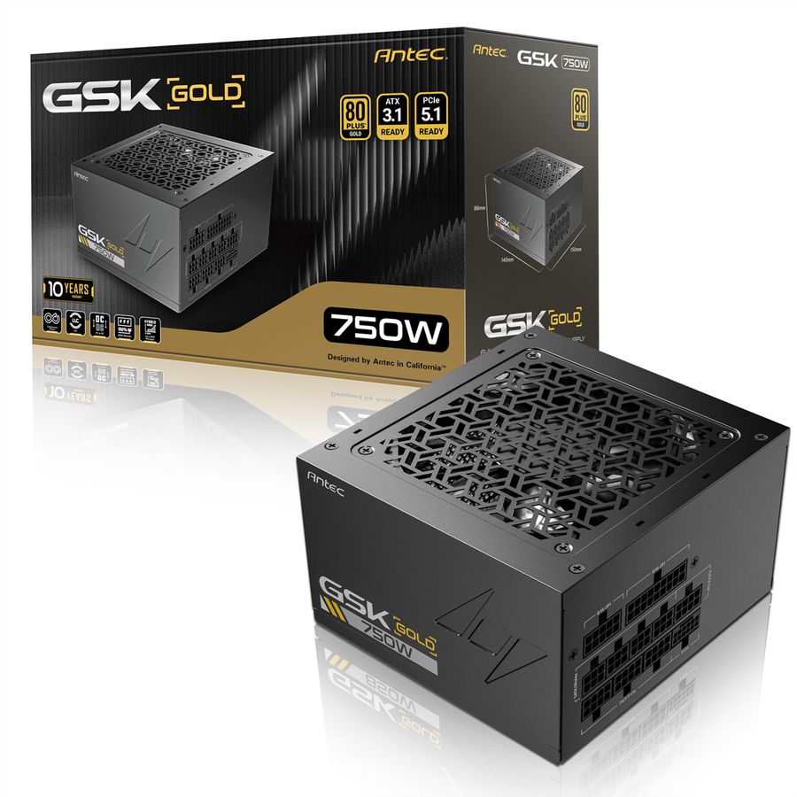 ANTEC GSK750 V2 ATX3.1 Alimentation 750W