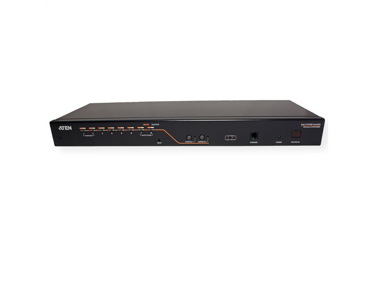 ATEN KH2508A Switch KVM, VGA, PS/2-USB over Cat 5, 2 User, 8 ports