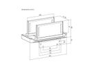 ROLINE Support CPU multifonctionnel, pour NUC / Mini PC / Thin Client