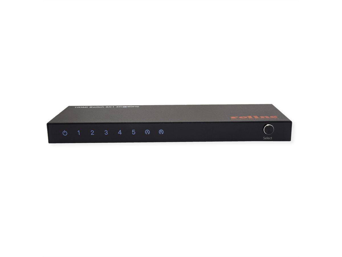 ROLINE Switch HDMI 4K à 5 ports