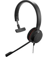 Jabra Evolve 20SE MS Mono Monophonique Bandeau Noir Casque audio