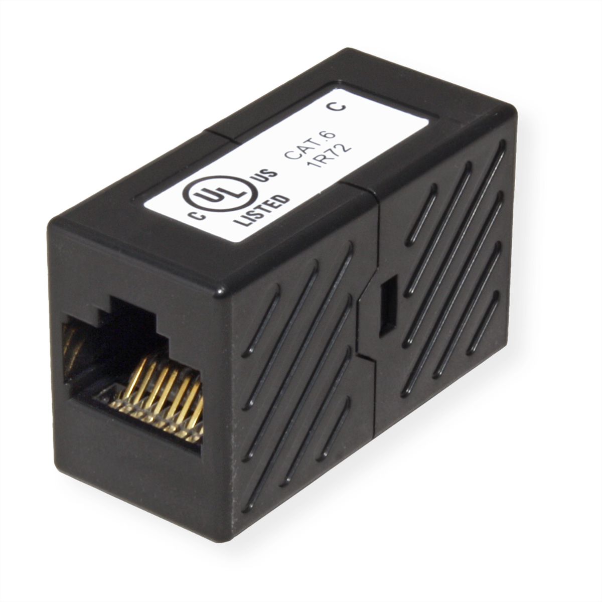 ROLINE Coupleur RJ-45 non blindé, Cat.6 (Classe E), Lot de 25