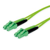 TELEGÄRTNER Cordon FO 2x G50/125 OM5 , 1x LC Duplex - 1x LC Duplex, vert, 1 m