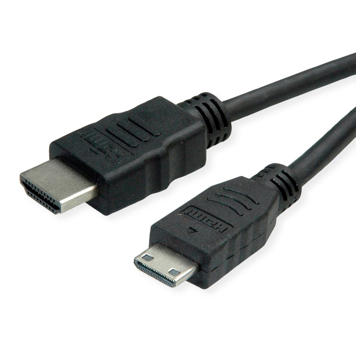 ROLINE GREEN Câble HDMI High Speed avec Ethernet, HDMI M - Mini HDMI M, 2 m