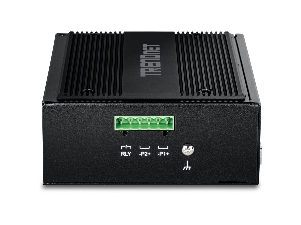 TRENDnet TI-BG108 Switch Rail DIN PoE++ 400W Gigabit industriel à 10 ports