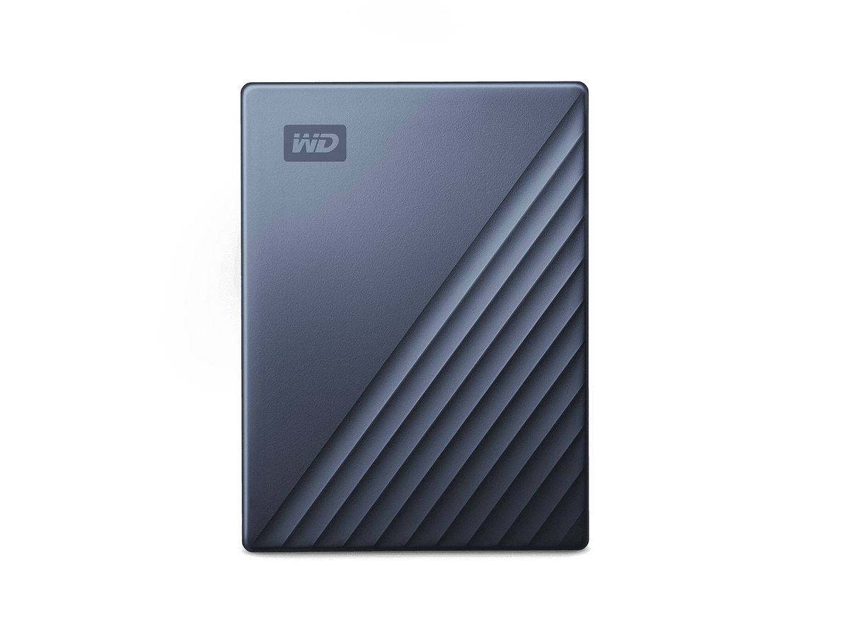 Western Digital My Passport Ultra disque dur externe 5000 Go Bleu