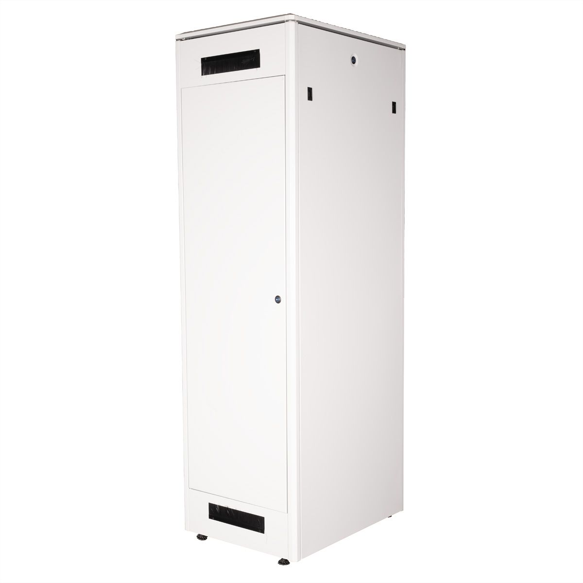 ROLINE 19" Baie réseau Pro 42U, 600x800 LxP Porte verre gris
