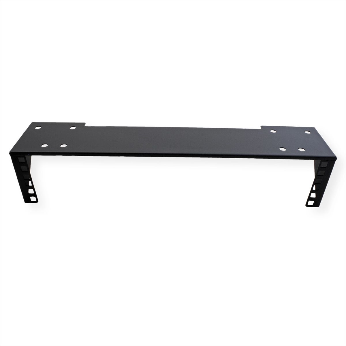 Support 19" mural / sous le bureau, 2 UH, noir