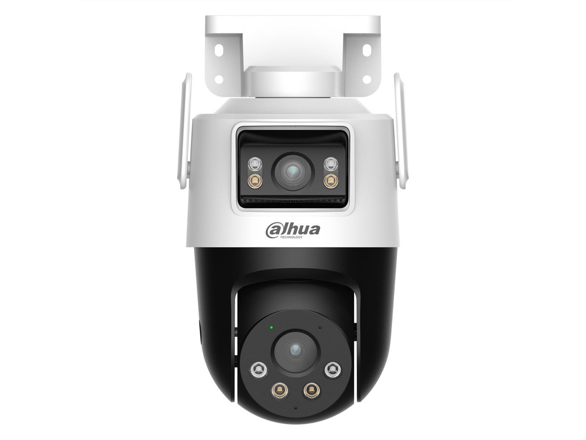 DAHUA DH-IPC-P3DP-3F-PV-0280B/0600B-EUR, Caméra WiFi PTZ 3+3MP 2,8 mm IR LED