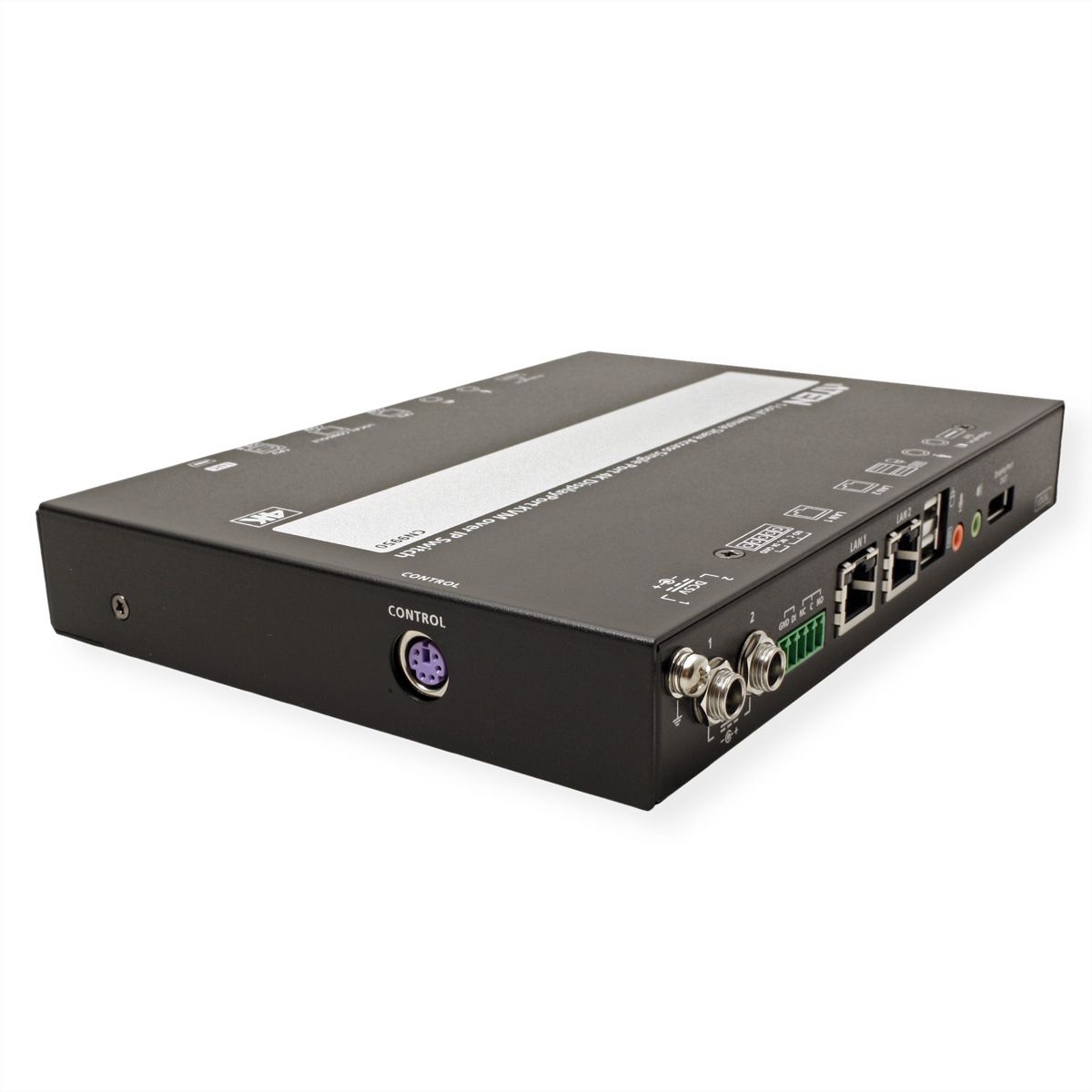 ATEN CN9950 1 Commutateur KVM DisplayPort 4K à un port sur IP accès de partage local/distant