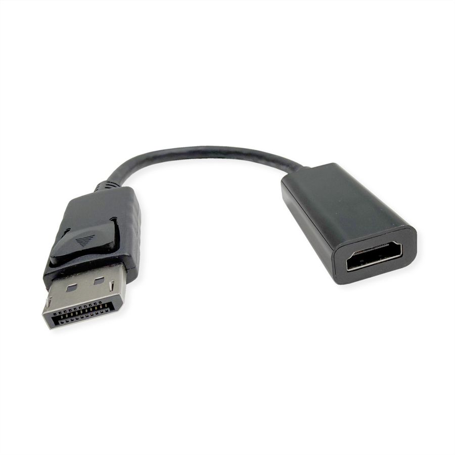 ROLINE Adaptateur DisplayPort - HDMI, 8K, DP M-HDMI F, actif