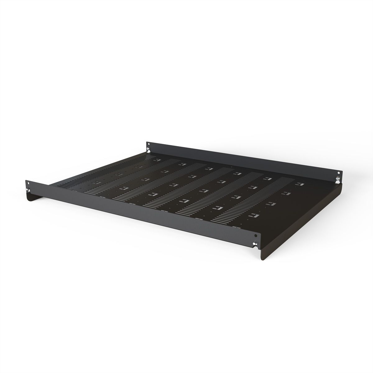 Étagère varistar SCHROFF, fixe, 75 kg, RAL 7021, 600W 800D