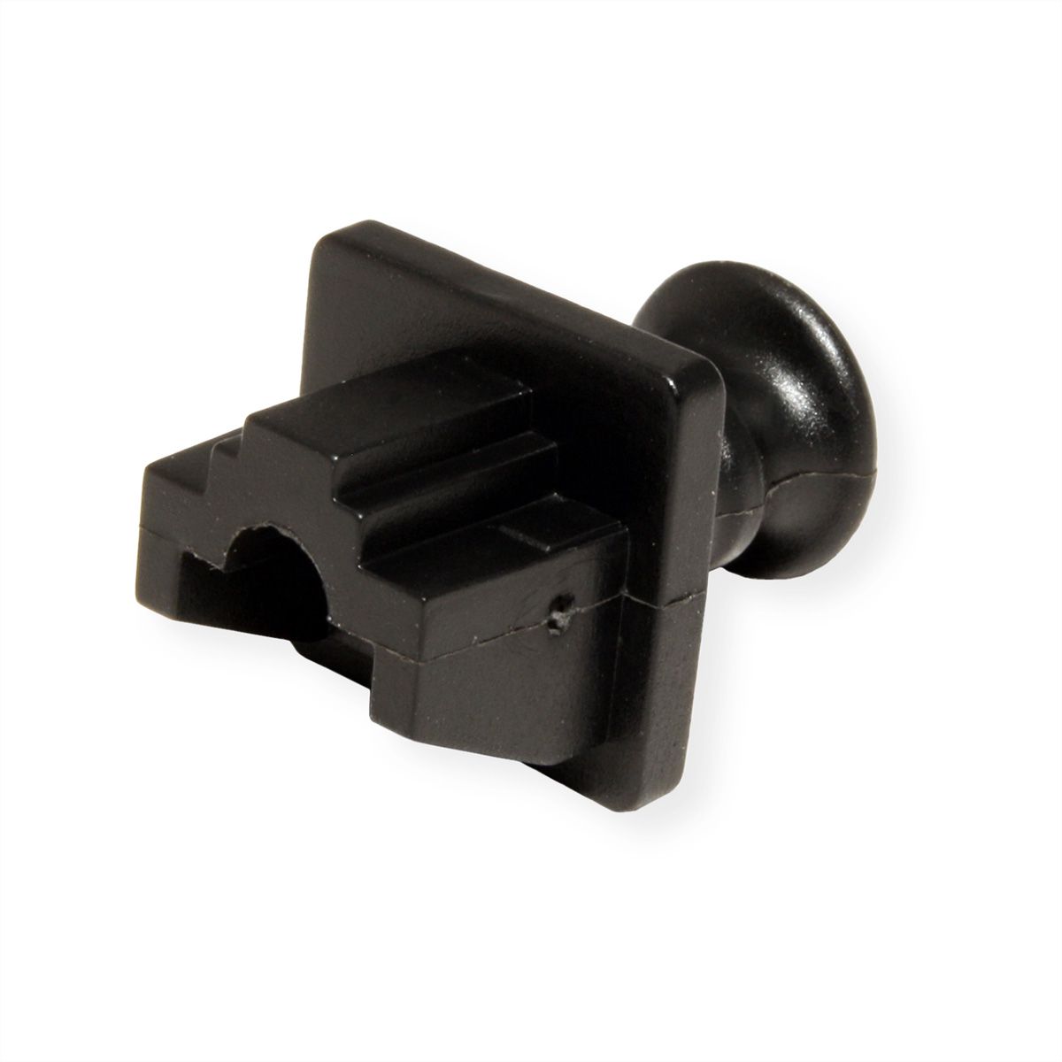 VALUE Protecteur anti-poussière pour prises RJ45, noir