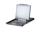 ATEN CL5716iN Commutateur KVM LCD VGA PS/2-USB 16 ports sur IP, FR-Layout