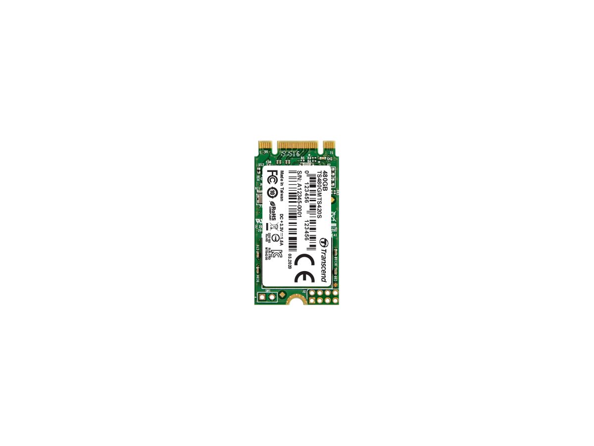 Transcend 420S M.2 480 Go Série ATA III 3D NAND