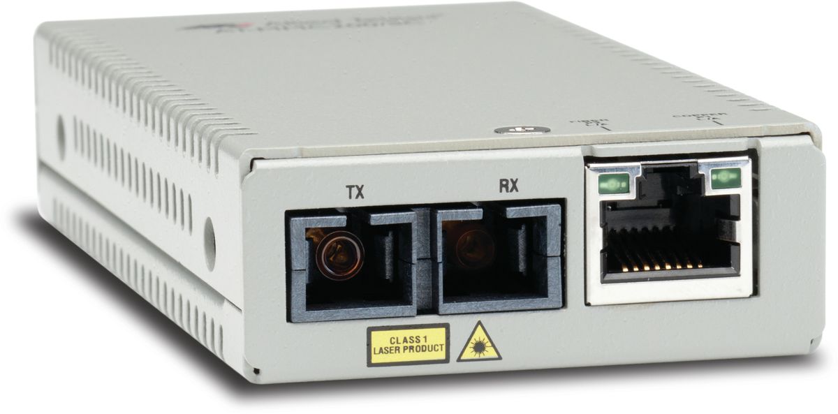 Allied Telesis AT-MMC200/SC-960 convertisseur de support réseau 100 Mbit/s 1310 nm Multimode Gris