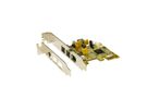 EXSYS Carte EX-16415 PCIe x1, FireWire IEEE1394