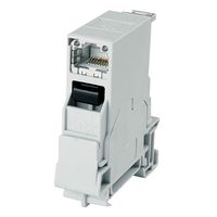 TELEGÄRTNER Connecteur de rail STX, RJ45 Module B Cat.6A (ISO/IEC)