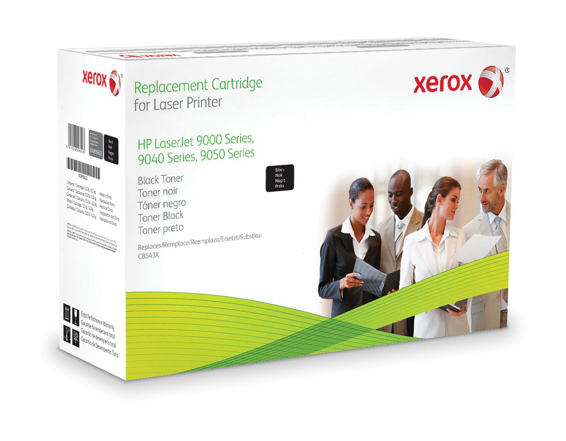 Xerox Toner noir. Equivalent à HP C8543X. Compatible avec HP LaserJet 9000, LaserJet 9040, LaserJet 9050