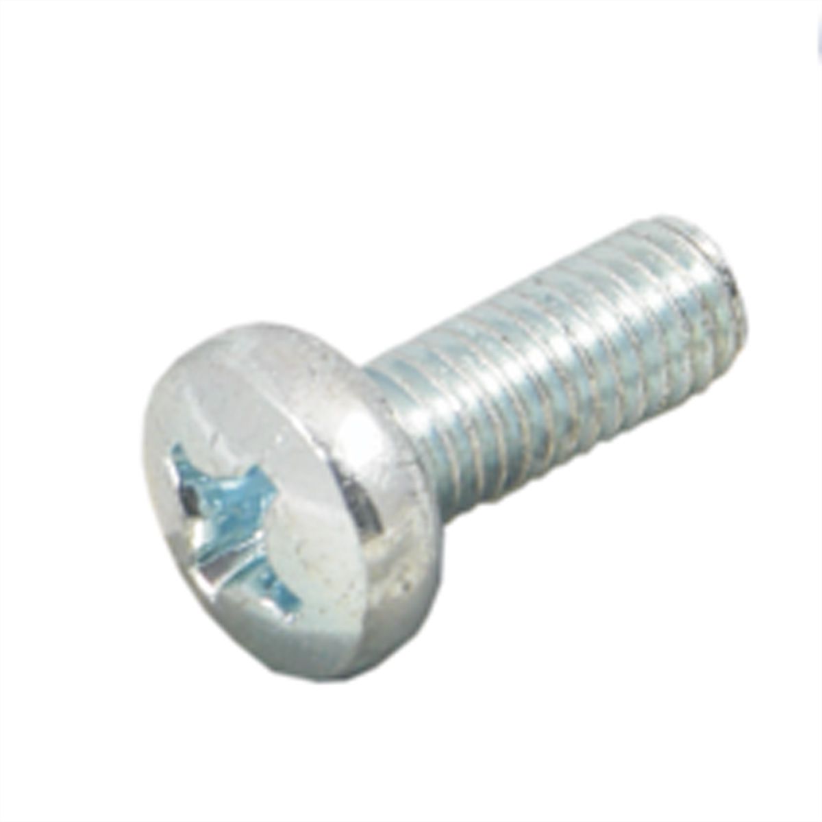 Vis à tête cylindrique de SCHROFF, Pozidrive, M6x16, acier, zingué, 100 pièces