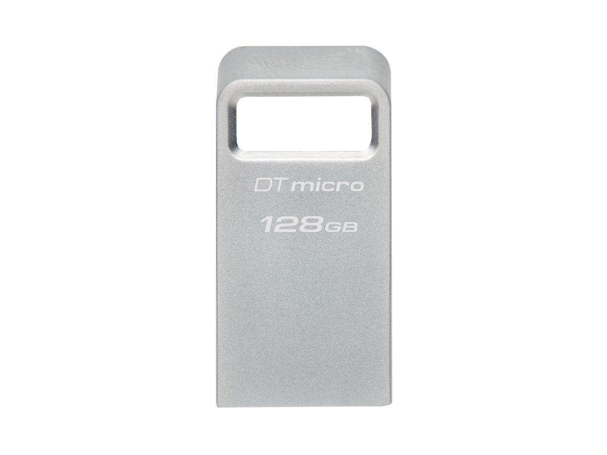 Kingston Technology DataTraveler 128 Go Micro 200 Mo/s Metal USB 3.2 Gen 1