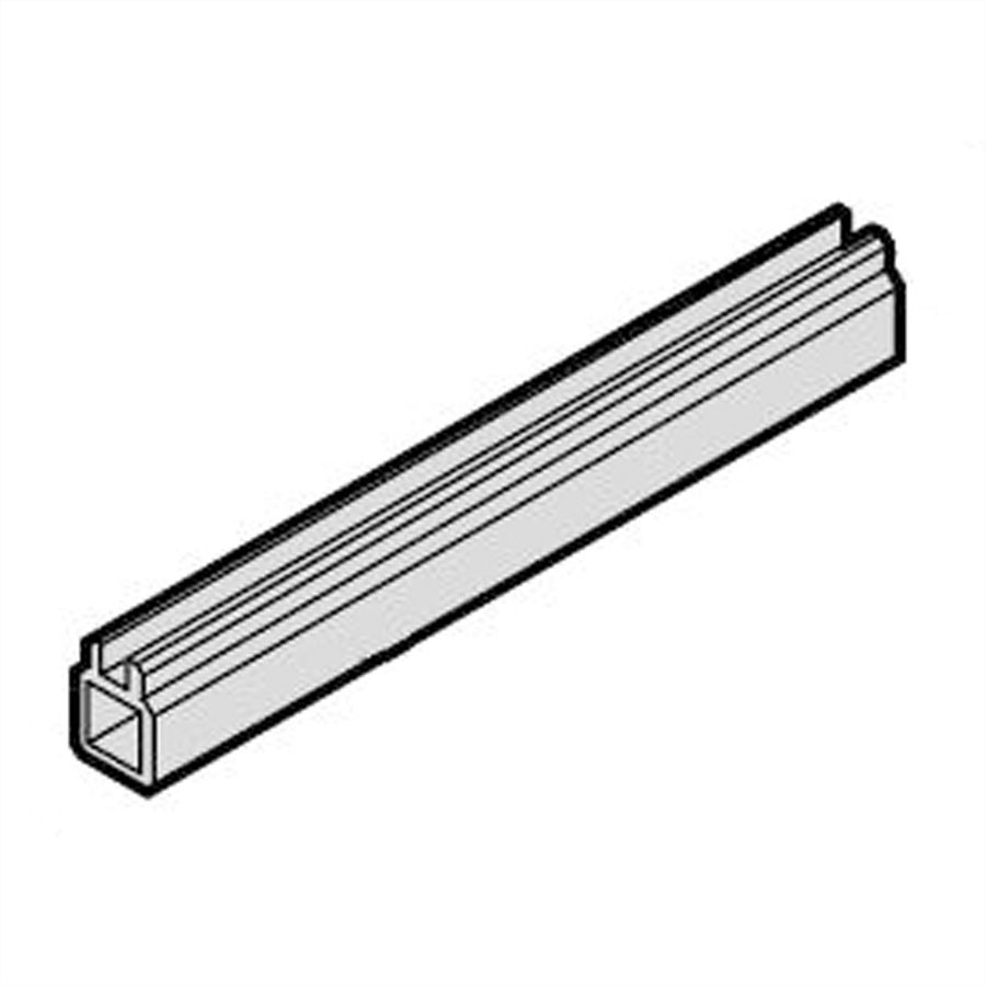 SCHROFF Rail de guidage multipièce, pièce intermédiaire, extrusion plastique, 160 mm, 2 mm de largeur de rainure, gris, 10 pièces