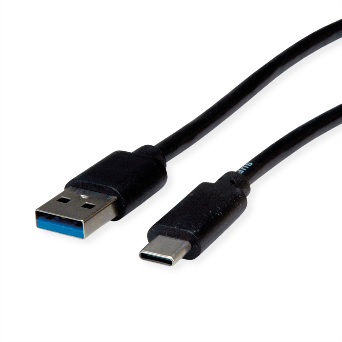 ROLINE RM Câble USB 3.2 Gen 2, A-C, M/M, noir, 1 m