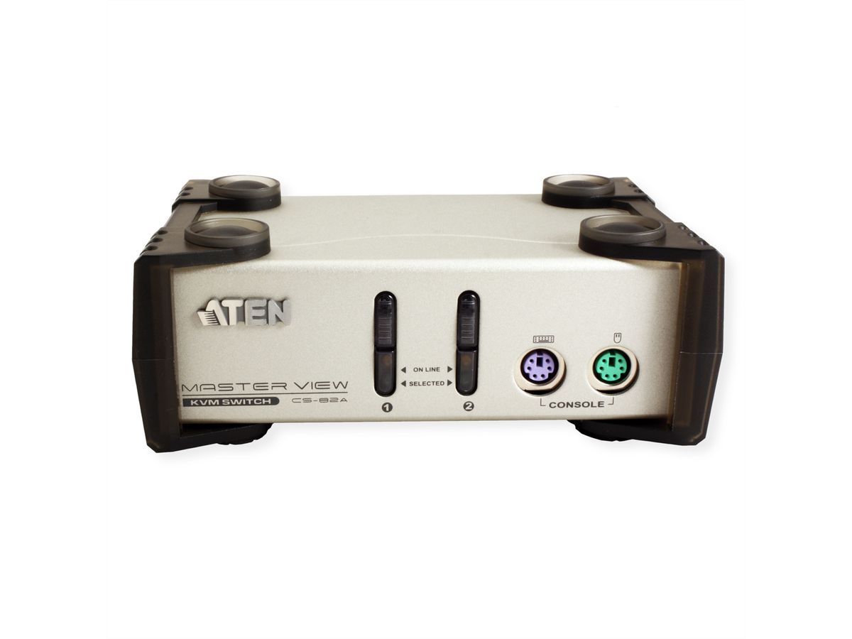 ATEN CS82A Commutateur KVM VGA PS/2 à 2 ports