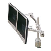 ROLINE Bras multi LCD, support pour 2 LCD, 4 pivots