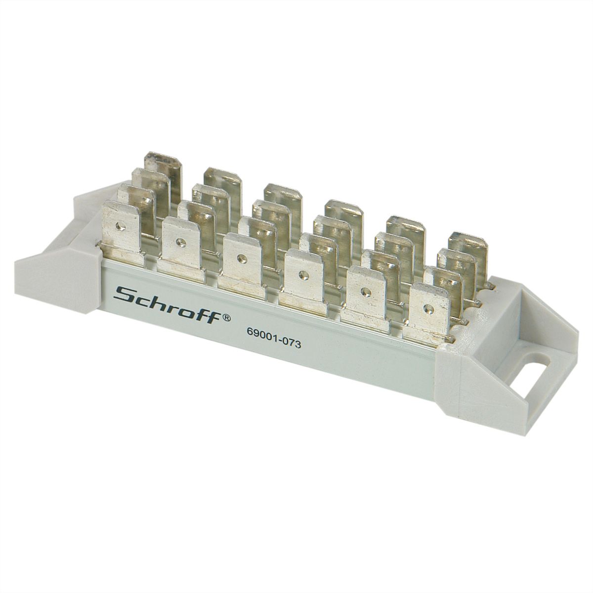 Barre collectrice SCHROFF avec connexions FASTON