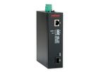 ROLINE Convertisseur industriel Gigabit Dual Speed 100/1000 Fibre, avec fonction PoE