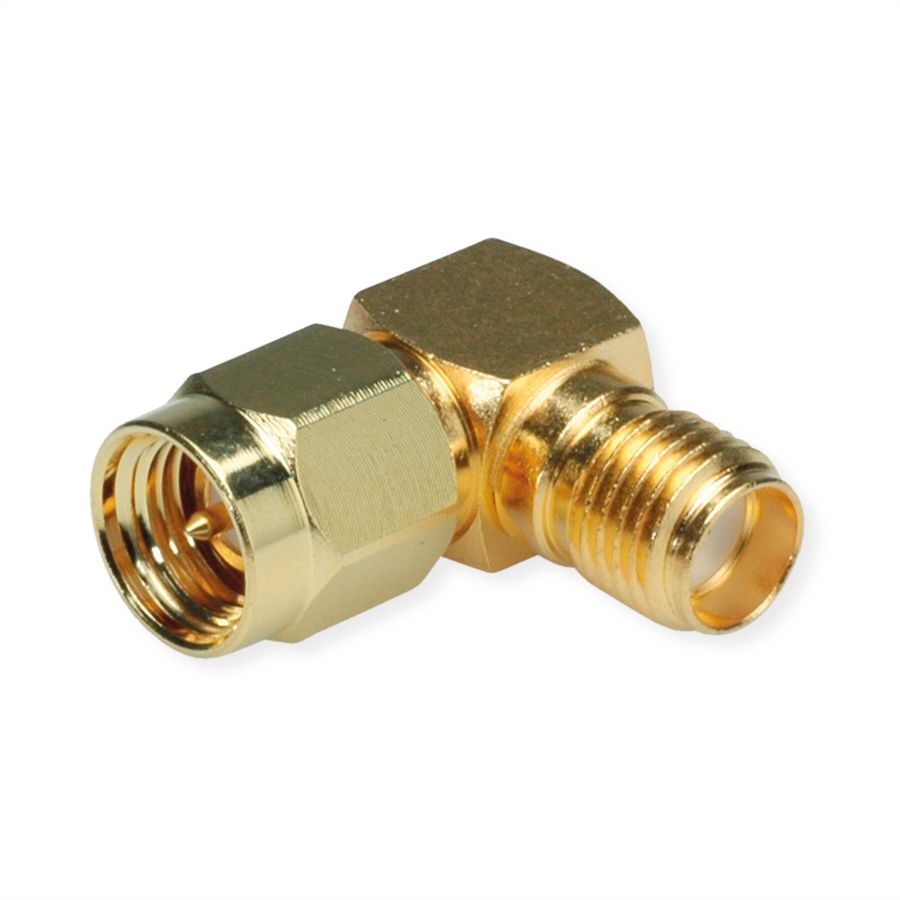 TELEGÄRTNER Connecteur SMA mâle/femelle, coudé