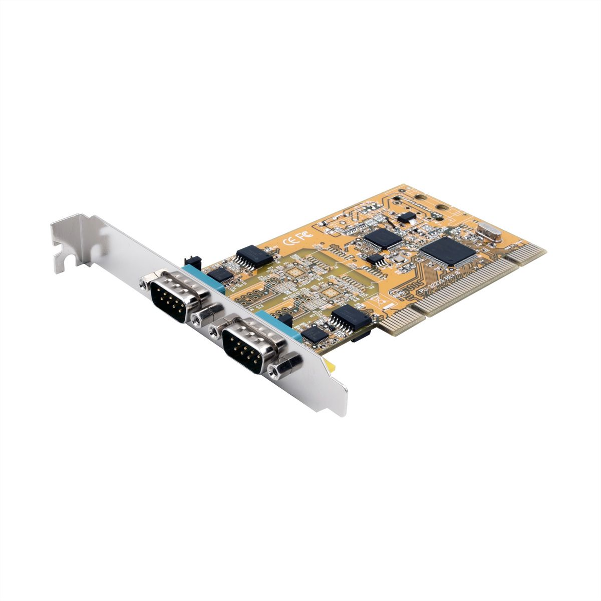 EXSYS EX-42032IS Carte PCI 2 ports RS-232/422/485 avec protection de surtension