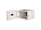 ROLINE 19" Boîtier mural Pro 7U, 600x600 LxP pivotant en 2 parties gris