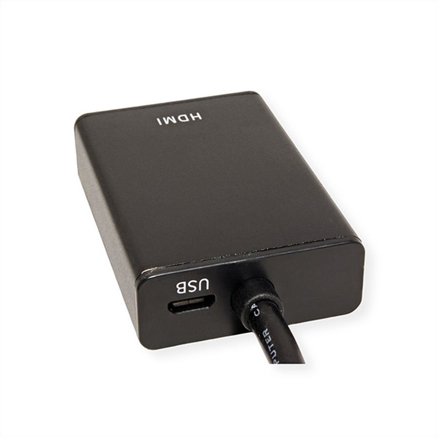 VALUE Adaptateur VGA+Audio vers HDMI, 0,15 m