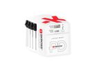 SKROSS Chargeur USB universel A/C 45PD avec câble USB-C, monde