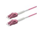 ROLINE Cordon FO 50/125µm OM4, LC/LC, UNIBOOT, violet, 0,5 m