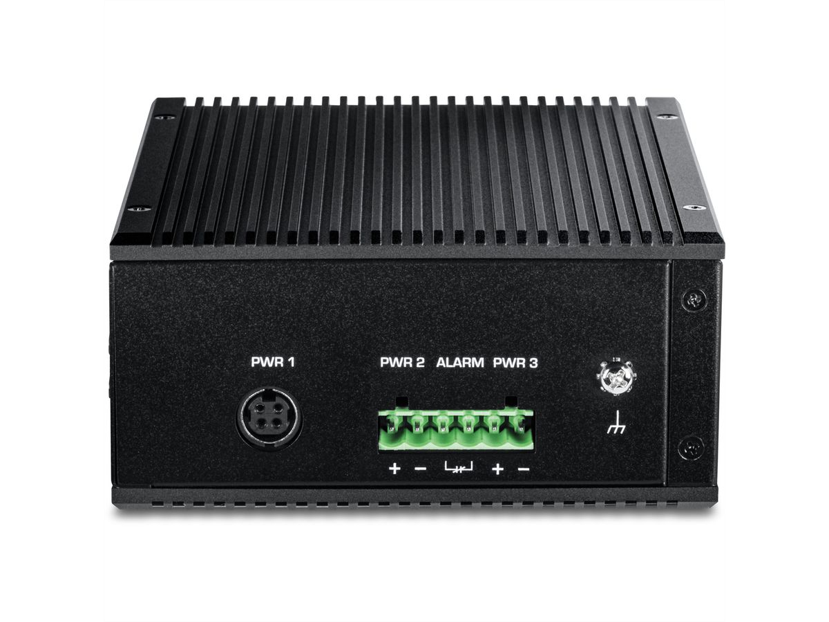 TRENDnet TI-BG5091B Commutateur DIN-Rail 2,5G 9 ports PoE++ industriel avec ports 10G
